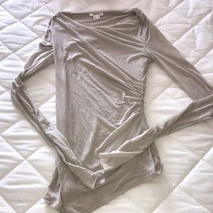 Like new helmet Lang Pima cotton long sleeve top